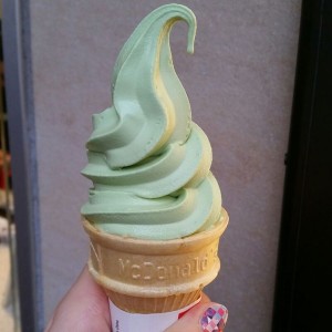 "Matcha", čajová zmrzlina nielen v Šanghaji je tiež mňamka!